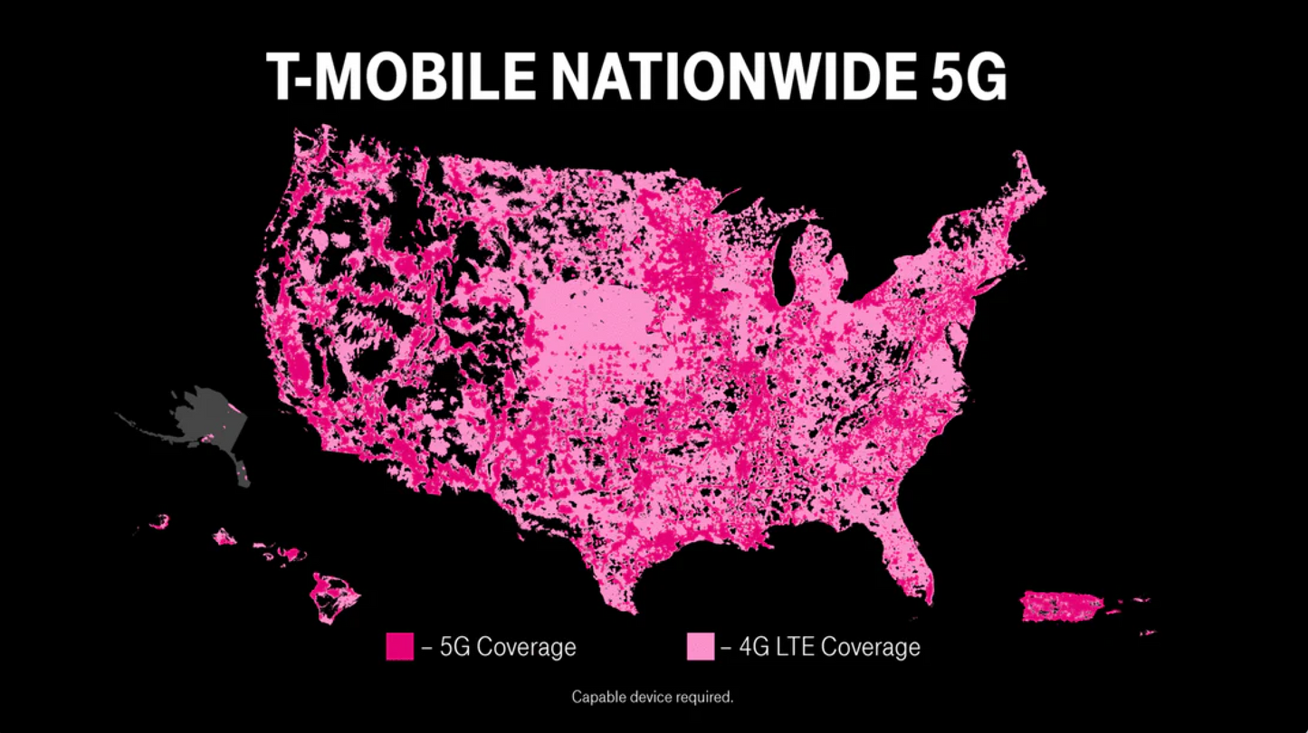 米国およびハワイ向けT-MobileプリペイドトラベルeSIM