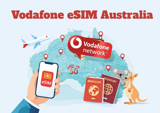 Vodafone eSIM Australia 完整攻略：澳洲旅遊用值得嗎？