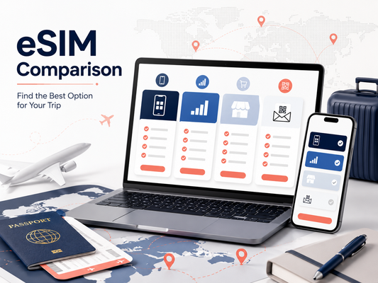 Airalo、Ubigi、MobiMatter 怎麼選？2026 旅遊 eSIM 平台完整比較指南