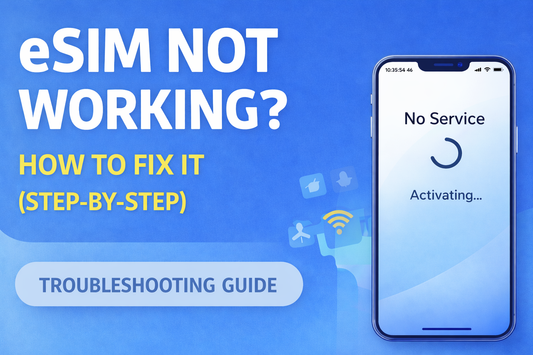 eSIM 不能用怎麼辦？7 步驟快速排除（含 ICCID、相容檢查與啟用教學）