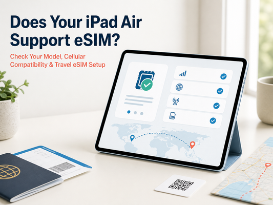 iPad Air 支援 eSIM 嗎？相容型號、Wi‑Fi 與 Cellular 版完整指南