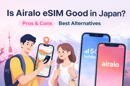 Airalo 日本 eSIM 好用嗎？優缺點 + 替代方案（決策指南）