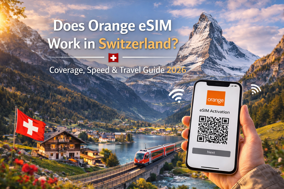 Orange eSIM 可以在瑞士使用嗎？ 少女峰到日內瓦 · 全程上網完整攻略