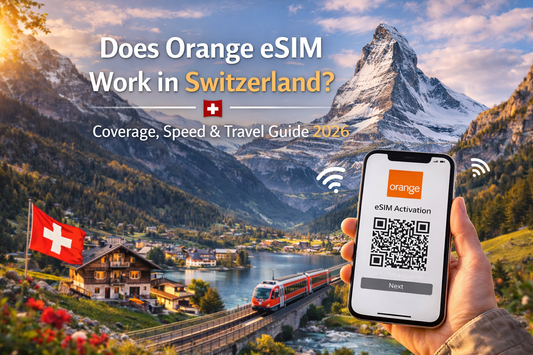 Orange eSIM 可以在瑞士使用嗎？ 少女峰到日內瓦 · 全程上網完整攻略
