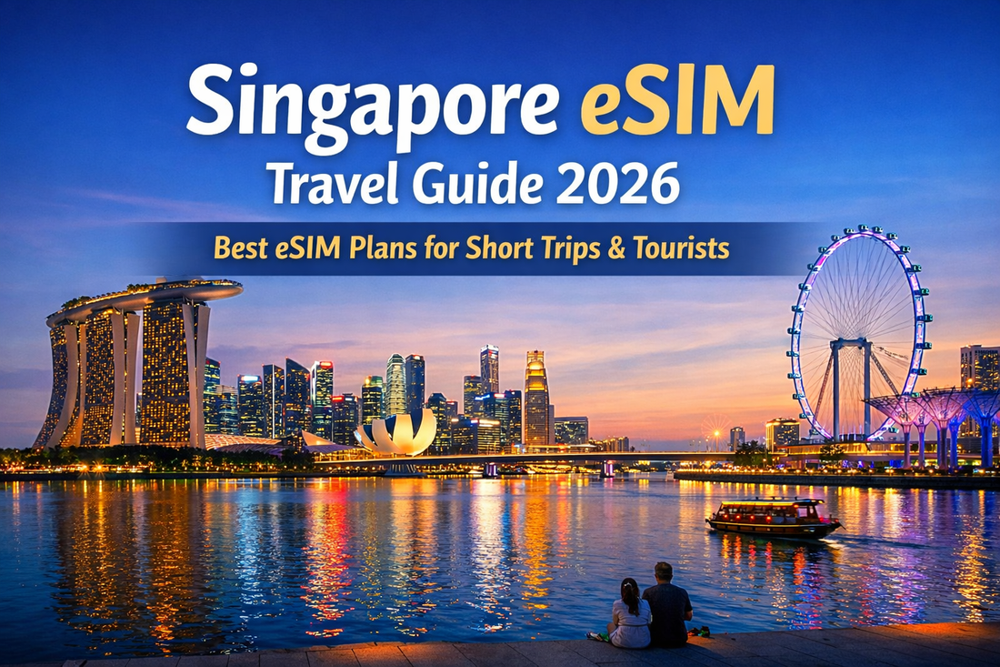Singapore eSIM Travel Guide 2026｜新加坡旅游 eSIM 推荐：游客短期上网、开通/设置、EID 检查