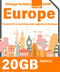 Orange Holiday Europe 30日間プリペイド旅行eSIM 
