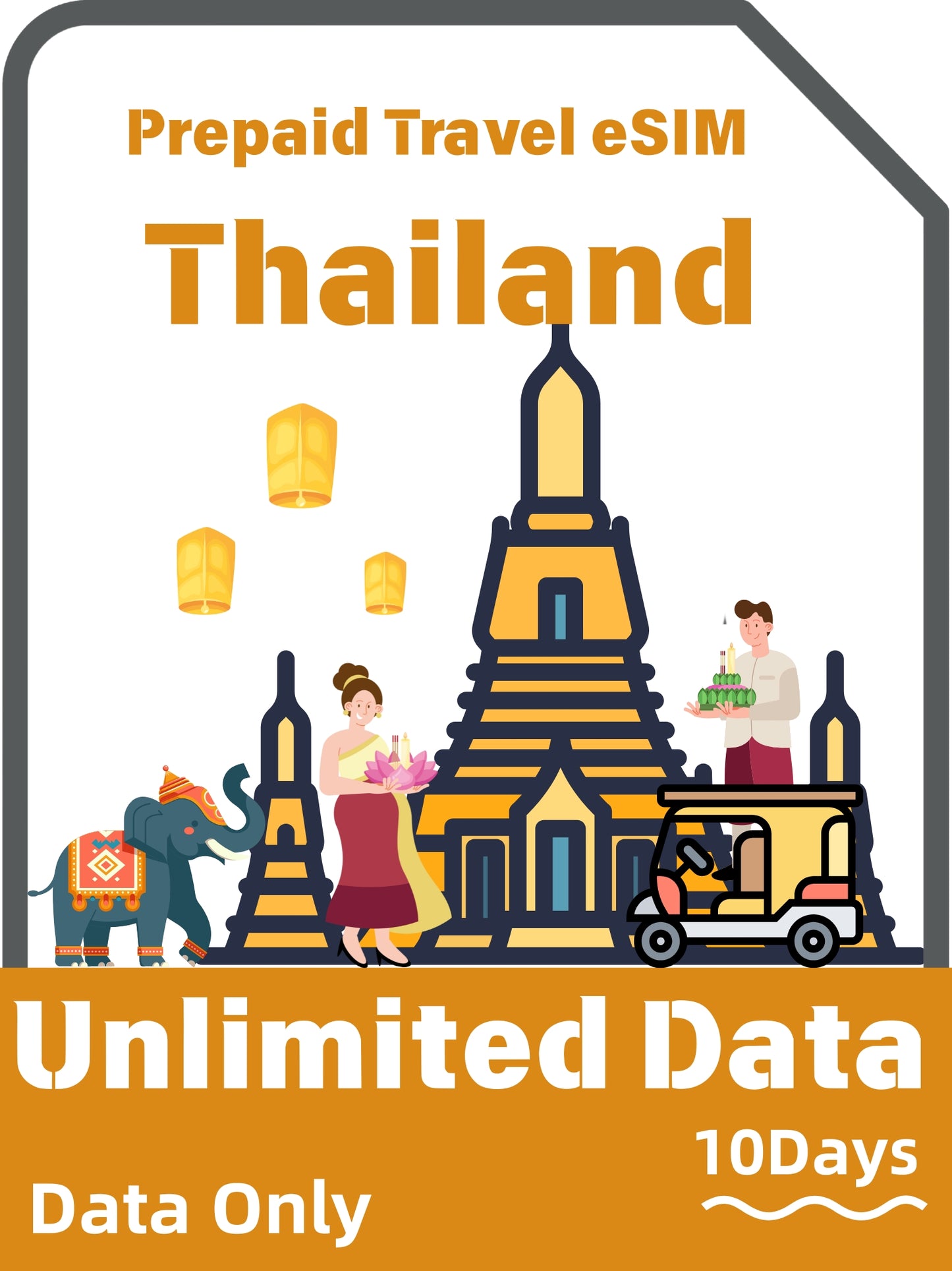 泰國預付旅遊 eSIM 卡