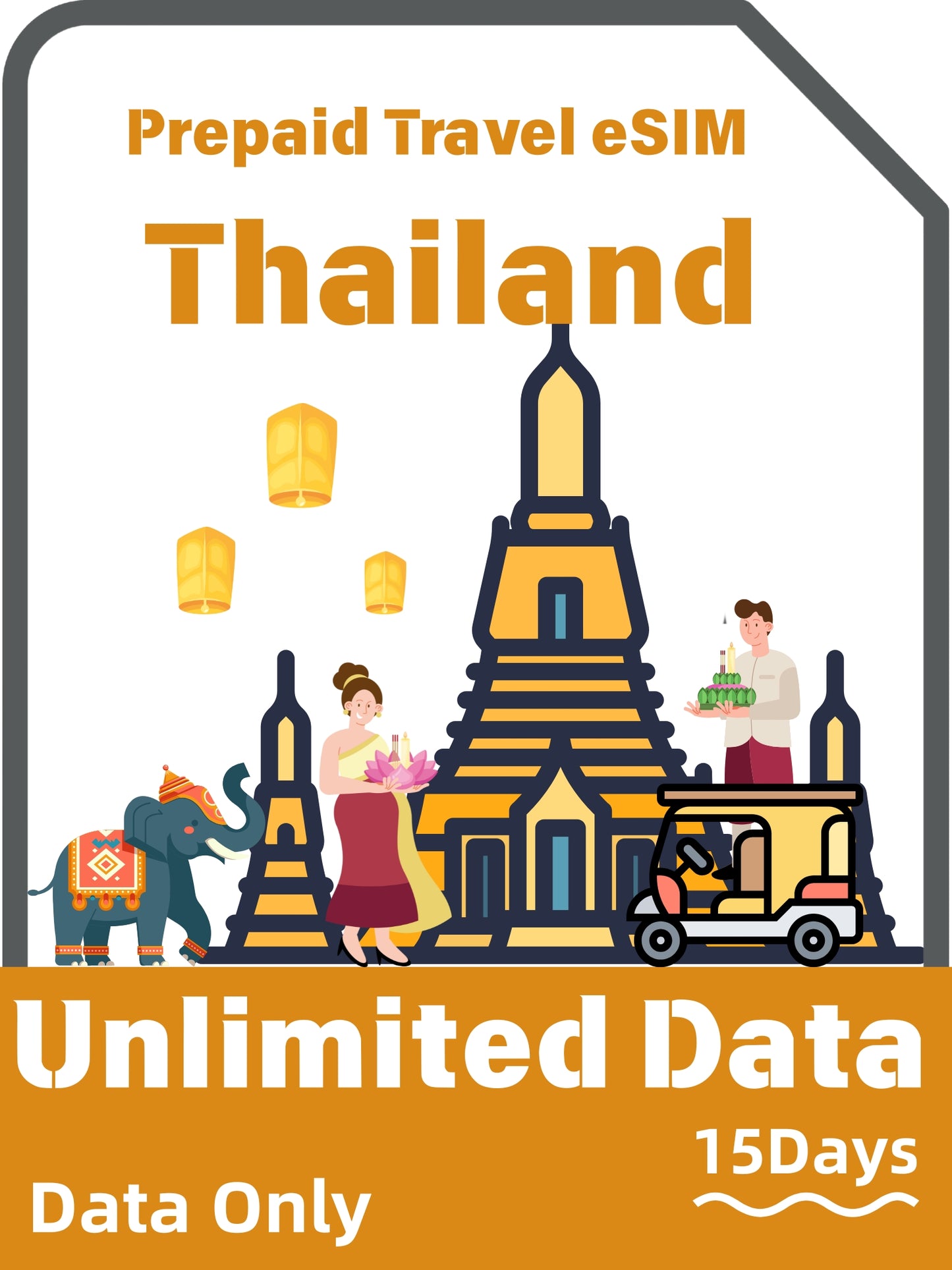 泰國預付旅遊 eSIM 卡