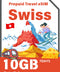 スイス プリペイド旅行用 eSIM カード