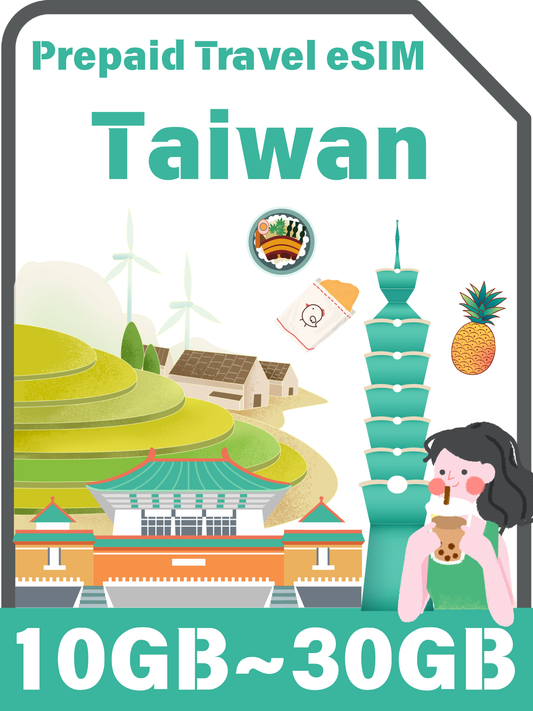 台灣預付旅遊 eSIM 卡
