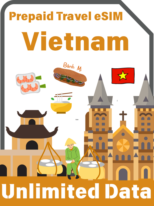 越南預付旅遊 eSIM 卡