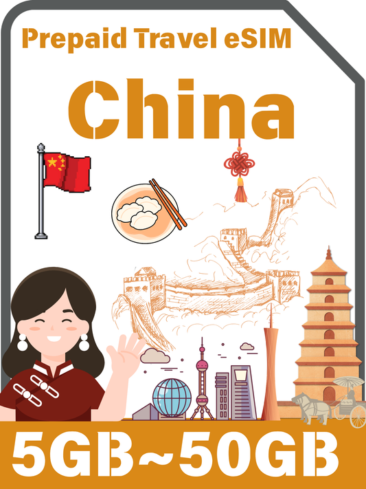 中国 eSIM 旅行用｜10GBは$9から・VPN不要・Google/WhatsApp対応