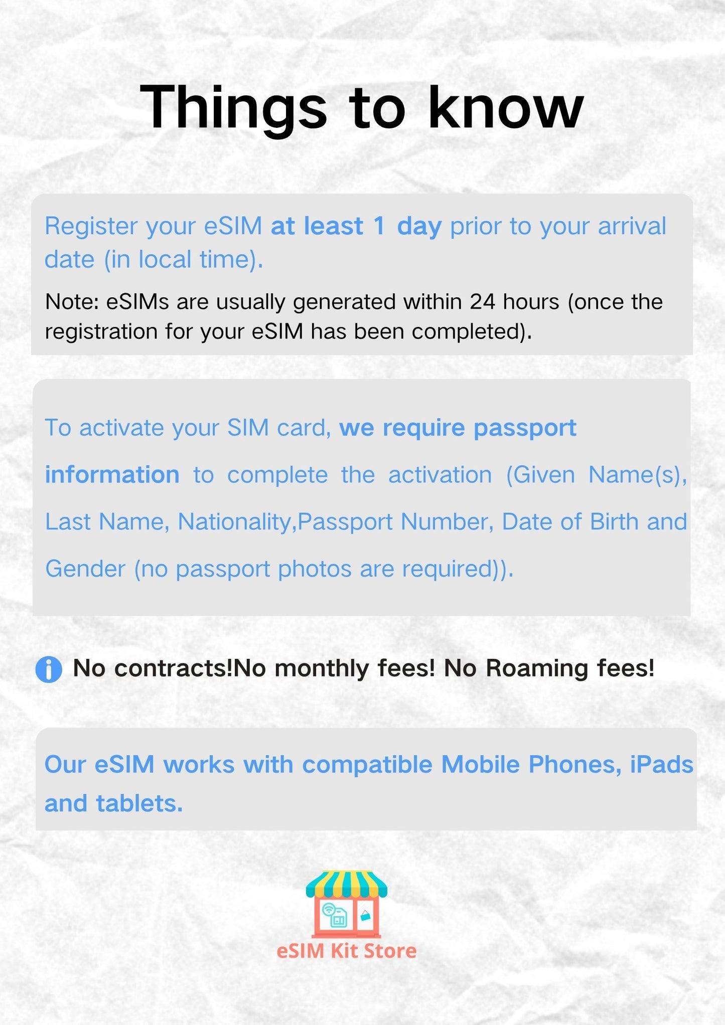South America 9 Destinations Prepaid Travel eSIM Card