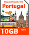 Portuguese / Portugal Prepaid Travel eSIM Card